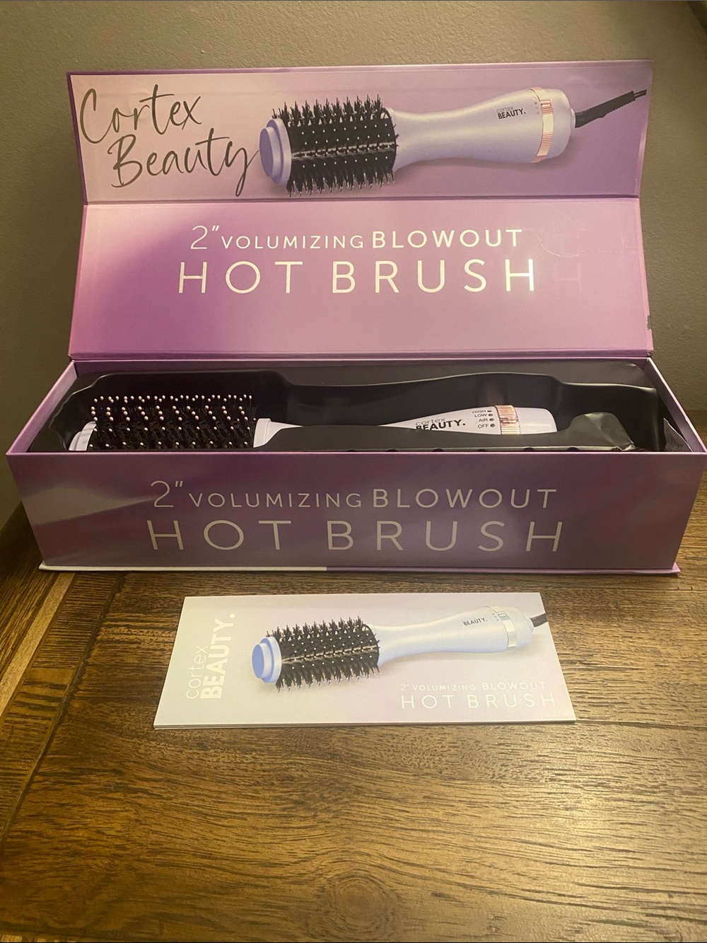 Cortex Beauty 2” Professional Volumizing Blowout Hot Brush New in Box